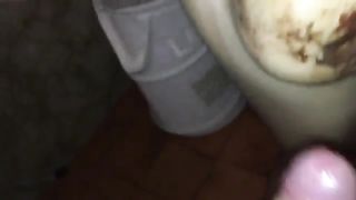 Titty fuck with brown shit