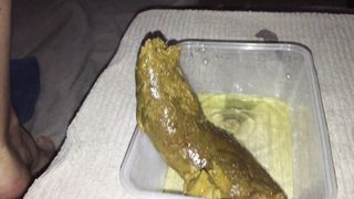 Huge turd dropped in lunch box