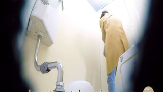 Mix of girls pooping in public bathrooms