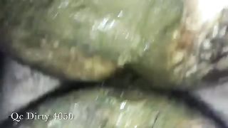 Chubby babe fucked hard from behind