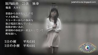 Spying on girls that poop