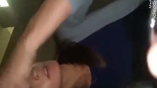 Fingering pussy and shitting