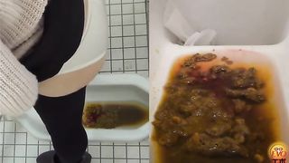 PIle of shit from japanese girl