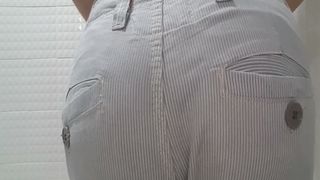 Getting naked to poop