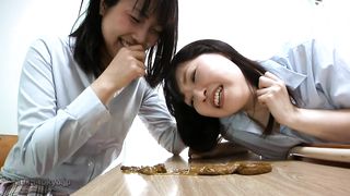 Lesbian schoolgirls have fun