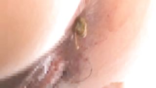 Lucky guy eats poop from japanese teen