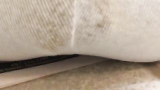 Morning panty poop