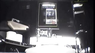 Hidden camera in asian washroom