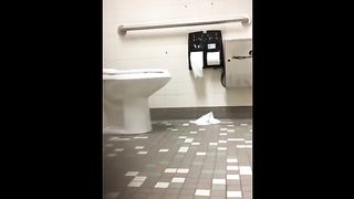 Spying on a college girl shitting