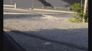 amateur self shot pissing next to her car