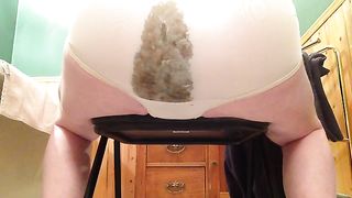 pissing and pooping in my panties