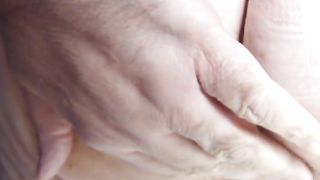 Squeezing out a little shit