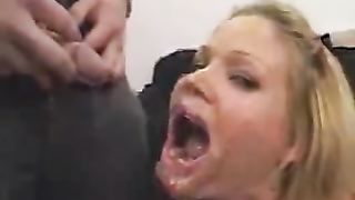 drinking that piss and having a good smile