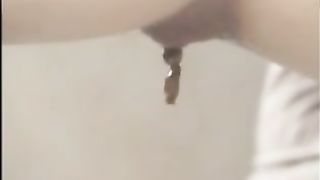 girl pooping filmed from nice and close