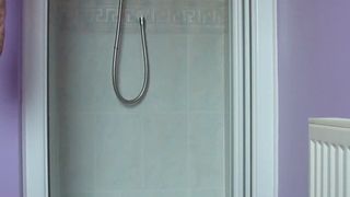 Pissing and shitting in new wet panties