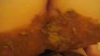 dirty scat couple fucking her while she shits