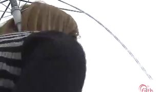 Cute Asian Teen Pooping