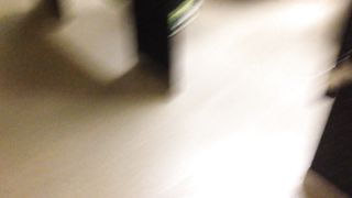 Voyeur pee jogging milf uses park bathroom