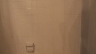 Blonde beauty smears shit on entire body