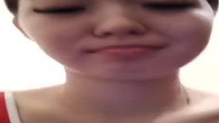Asian teen shtis a lot