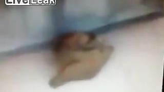 Caught shitting in a bus stop