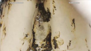 Deepthroating a blonde milf