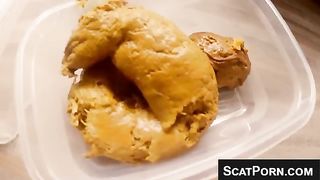 Lucy shitting a big one