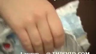 Spying on hairy babes shitting