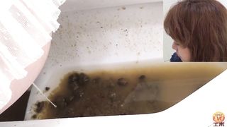 She just can't stop pooping