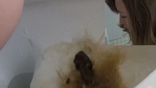 She just can't stop shitting