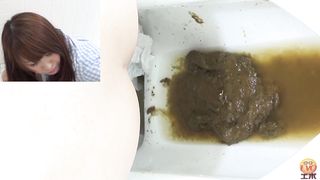 Diarrhea in public bathroom