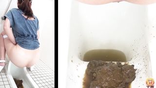 Soft pile of poop from japanese beauty