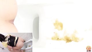 Pile of shit from japanese teen