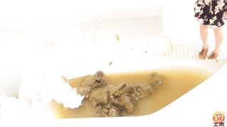 Pile of shit from japanese teen