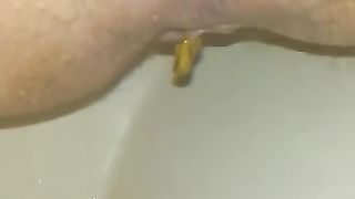 Hot wife pooping