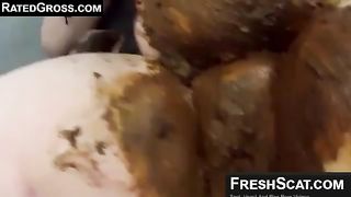 Lesbian scat experience