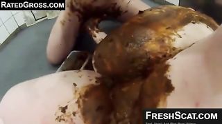 Lesbian scat experience