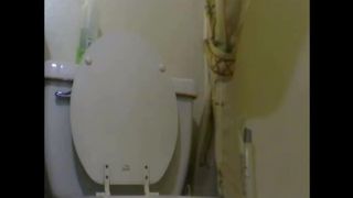 Hairy babe delivering a nasty load