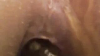 BBW babe peeing and shitting