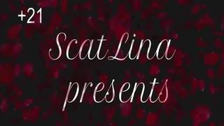 Masked babe eats fresh shit