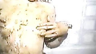 Vintage scat masturbation video