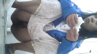 Chinese teen caught pooping