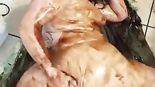 Big booty cover in shit