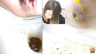 Petite japanese with hardcore diarrhea