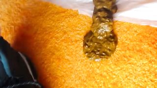 Massive load from sexy teen