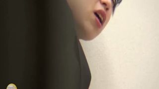Japanese secretary shits in pantyhose by mistake