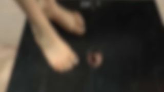 Feeding boyfriend through a hole