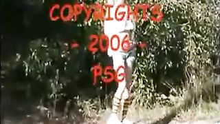 Shitting in her panties in public