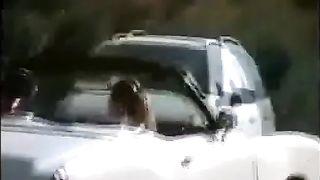 Shitting in her panties in public