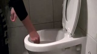 Puked after eating her own shit